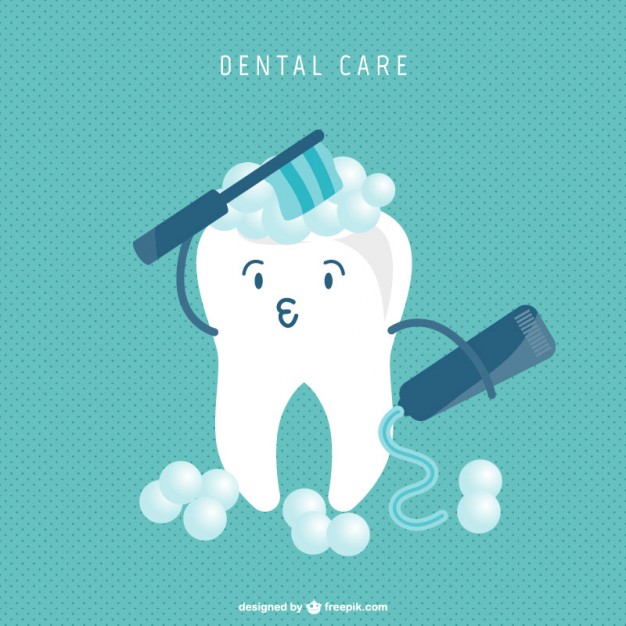 tooth cartoon cleaning concept 23 2147495044